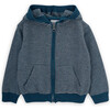 Brady Merino Wool Striped Long Sleeve Hood Zipper Cardigan, Multicolors - Cardigans - 1 - thumbnail