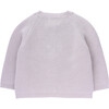 Lou Rib Knit Drop Shoulder Buttoned Cardigan, Whitecap Gray - Cardigans - 3