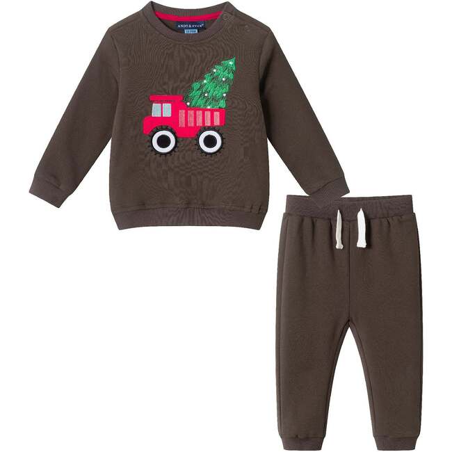 Infant Baby Matching Set, Holiday Truck