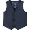Infant Vest Set, Navy Plaid - Mixed Apparel Set - 5