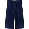 Girls Dressy Pant Set, Navy Plisse - Mixed Apparel Set - 5