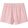 Big Kids Floral Printed Waffle Short Pajama Set, Pink - Pajamas - 7