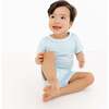 Short Sleeve & Shorts Bamboo Toddler Pajama Set, Harbor Gingham - Pajamas - 2