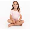 Short Sleeve & Shorts Bamboo Toddler Pajama Set, Sugar Gingham - Pajamas - 3