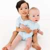 Short Sleeve & Shorts Bamboo Toddler Pajama Set, Harbor Gingham - Pajamas - 3