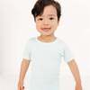 Short Sleeve & Shorts Bamboo Toddler Pajama Set, Bluegrass Picnic - Pajamas - 3