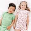 Short Sleeve & Shorts Bamboo Toddler Pajama Set, Garden Gingham - Pajamas - 4
