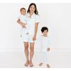 Short Sleeve & Pants Bamboo Women's Pajama Set, Cloud Stripe - Pajamas - 7