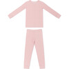 Bamboo Toddler Pajama Set, Pink Symphony - Pajamas - 1 - thumbnail