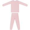Bamboo Toddler Pajama Set, Peony Stripe - Pajamas - 1 - thumbnail