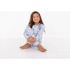 Bamboo Toddler Pajama Set, Porcelain Vine - Pajamas - 4