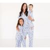 Bamboo Toddler Pajama Set, Porcelain Vine - Pajamas - 7