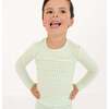 Bamboo Toddler Pajama Set, Pistachio Gingham - Pajamas - 3