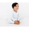 Bamboo Toddler Pajama Set, Cloud Stripe - Pajamas - 2