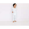 Bamboo Toddler Pajama Set, Cloud Stripe - Pajamas - 4