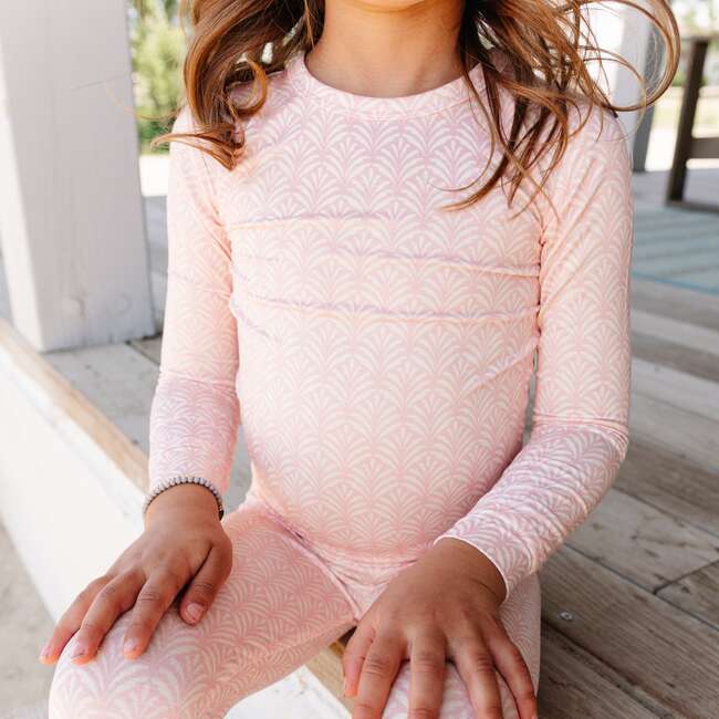 Bamboo Toddler Pajama Set, Pink Symphony - Pajamas - 3