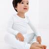 Bamboo Toddler Pajama Set, Cloud Stripe - Pajamas - 5
