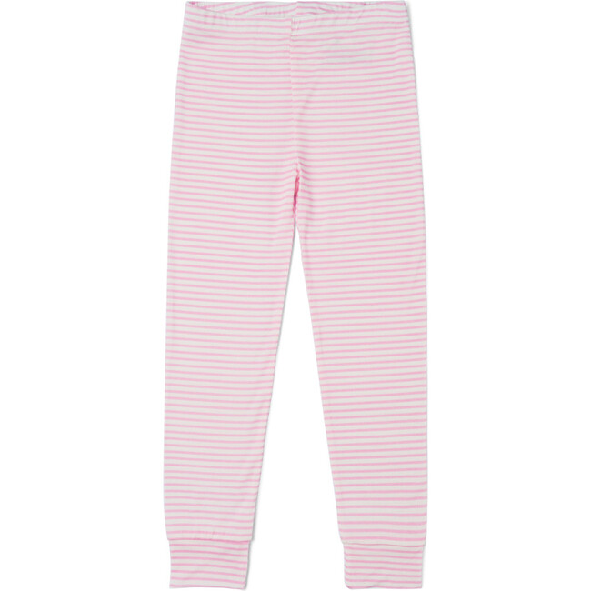 Bamboo Toddler Pajama Set, Ballet Stripe - Pajamas - 3