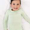 Bamboo Toddler Pajama Set, Pistachio Gingham - Pajamas - 4