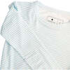 Bamboo Toddler Pajama Set, Seaside Stripe - Pajamas - 6