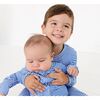 Bamboo Toddler Pajama Set, Cobalt Stripe - Pajamas - 7