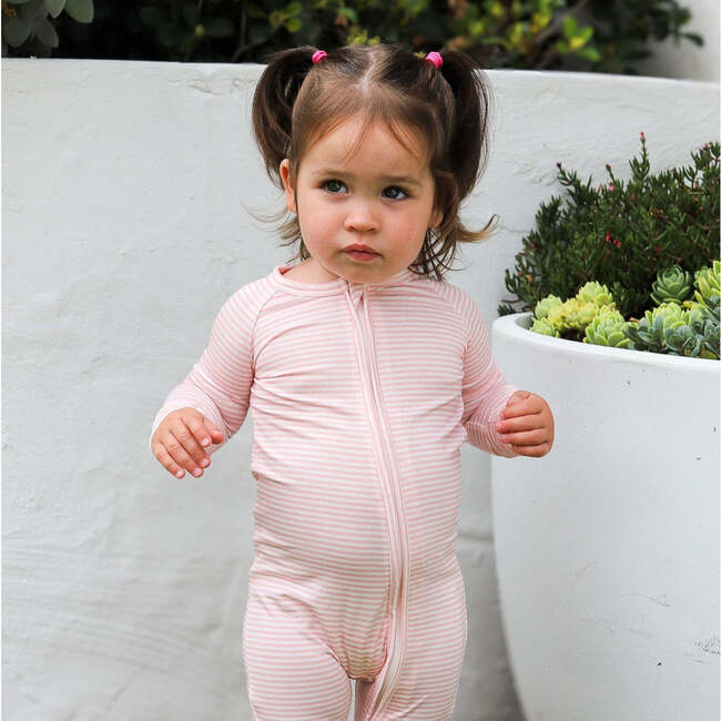 Bamboo Sleeper, Peony Stripe - Pajamas - 2