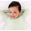 Bamboo Toddler Pajama Set, Pistachio Gingham - Pajamas - 5