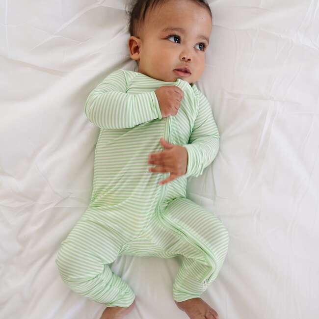 Bamboo Sleeper, Pear Stripe - Pajamas - 2