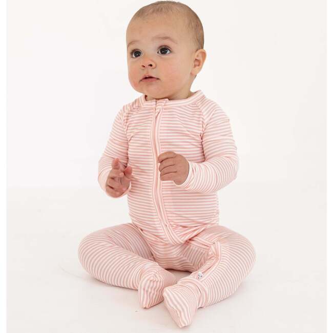 Bamboo Sleeper, Peony Stripe - Pajamas - 4