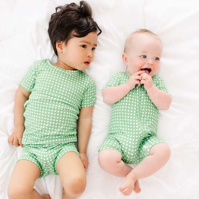 Bamboo Sleeper, Garden Gingham - Pajamas - 4