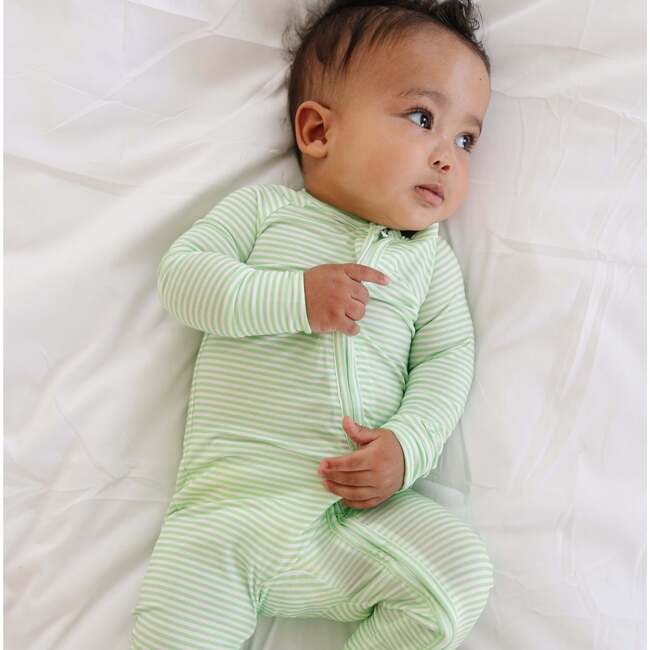 Bamboo Sleeper, Pear Stripe - Pajamas - 3