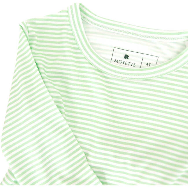 Bamboo Toddler Pajama Set, Pear Stripe - Pajamas - 6