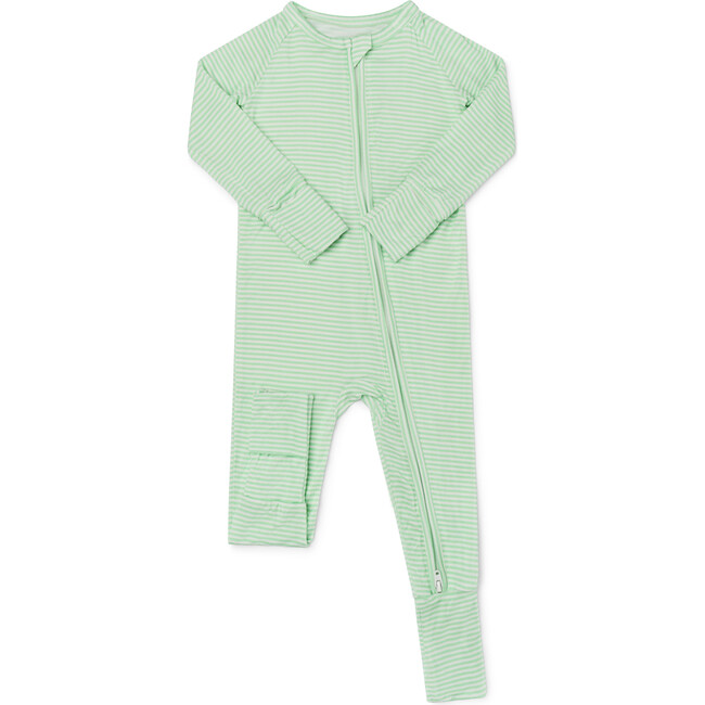 Bamboo Sleeper, Pear Stripe - Pajamas - 6