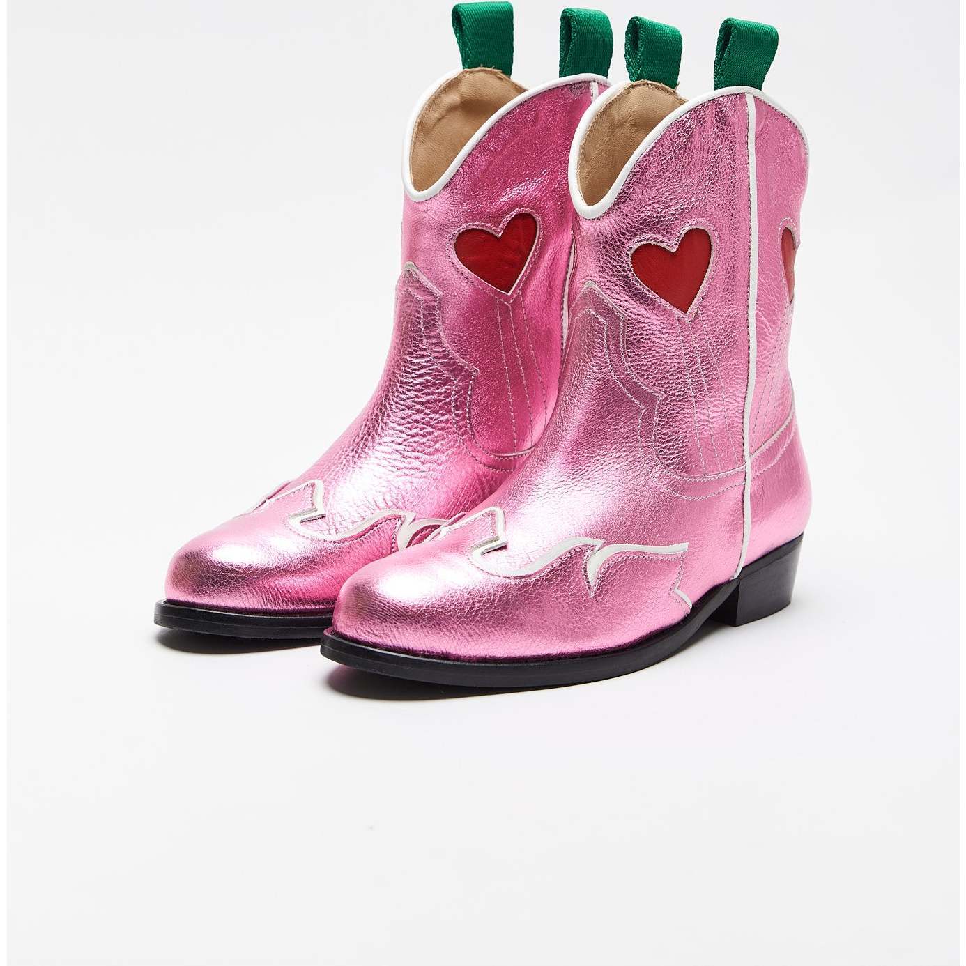 SWEETHEART BOOT, PINK - Maison Mangostan Shoes | Maisonette