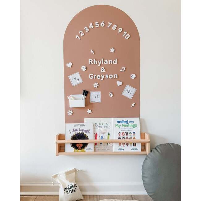 Magnetic Letters, White - Developmental Toys - 4