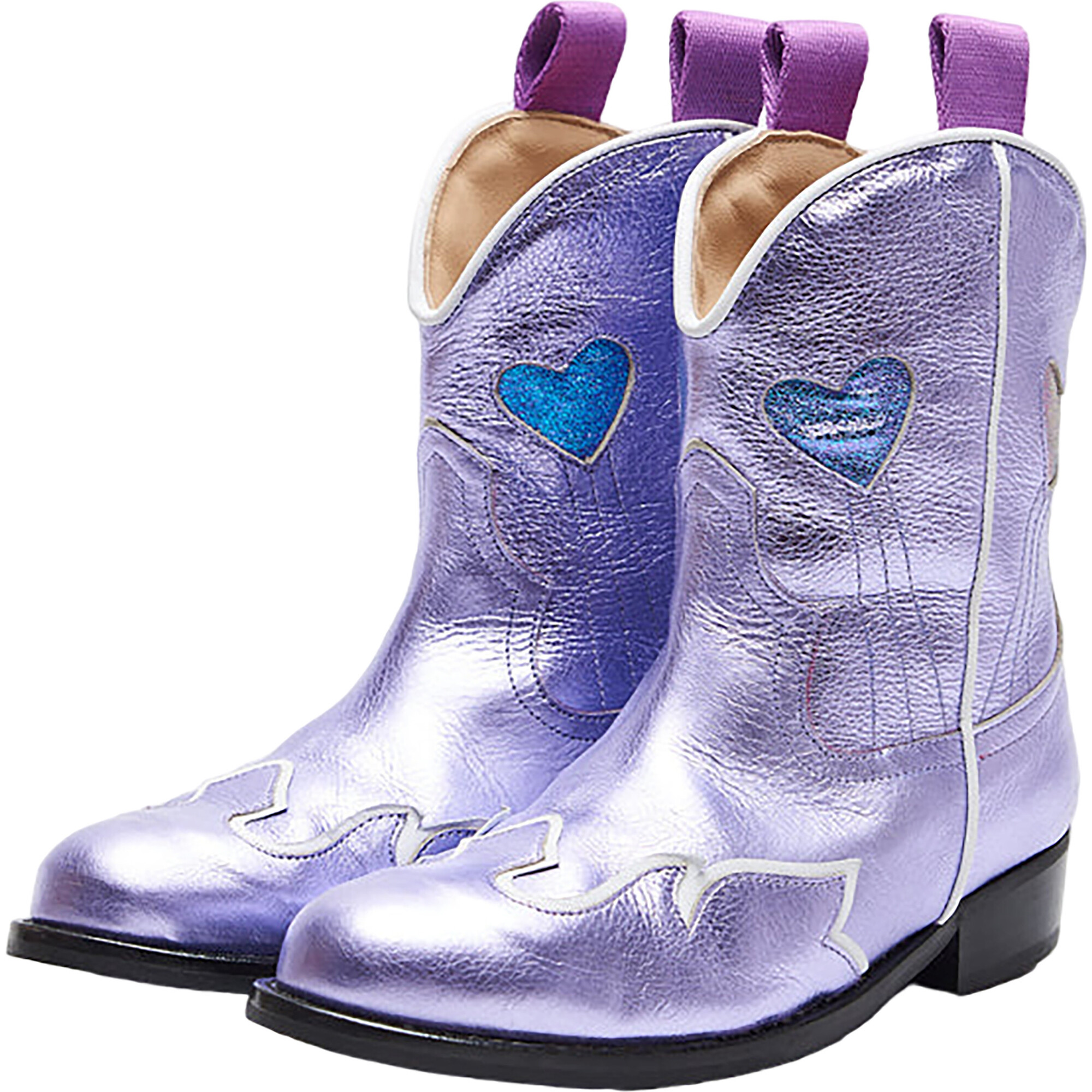 靴 Heart Way There Boots Pastel Heart Way There Boots Pastel