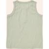 Henley Tank Top, Green - Tank Tops - 3