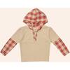 Doran Shirt, Red Plaid - Sweatshirts - 1 - thumbnail