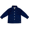 Venice 4-Pocket Long Sleeve Jacket, Dark Wash Denim - Jackets - 1 - thumbnail