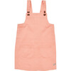 Sarasota 2-Pocket Pinafore Dress, Salmon - Dresses - 1 - thumbnail