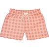 Ozark Elastic Waist Drawstring Swim Print Shorts, Sol - Swim Trunks - 1 - thumbnail