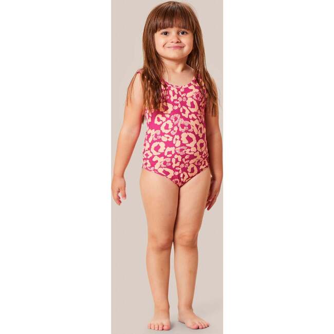 Sanibel Print Sleeveless Swimsuit, Leo