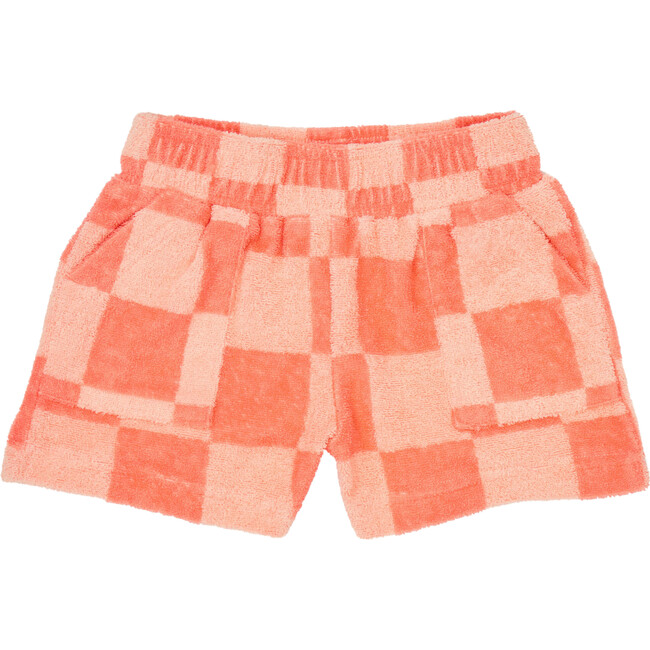 San Juan Elastic Waist Plaid Shorts, Agnes - Shorts - 1