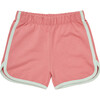 Daytona Elastic Waist Piped Shorts, Mauveglow - Shorts - 1 - thumbnail