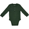 Truckee Onesie, Dark Green - Onesies - 1 - thumbnail