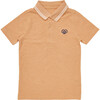 Andre Polo Shirt, Almost Apricot - Polo Shirts - 1 - thumbnail