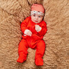 Stowe Sleeper, Mandarin Red - Pajamas - 2