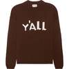 Sadie Crewneck Sweater, Y'all - Sweaters - 1 - thumbnail