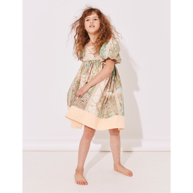 Stratosphere Dress, Old London Map - Dresses - 2