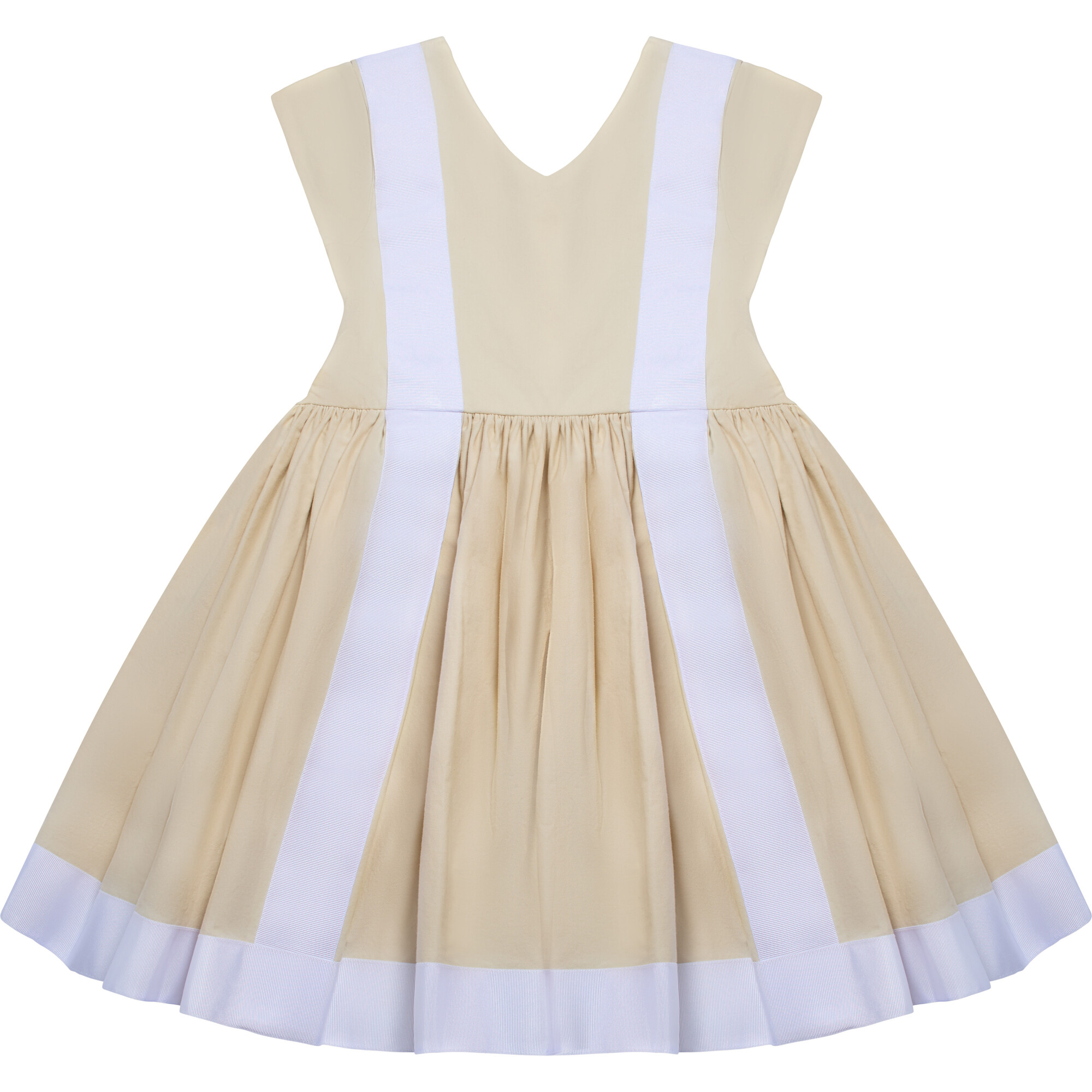 Motorway Dress, Milky Tea - Dresses - 1